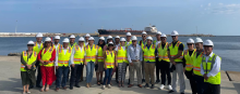 Visita del SUNEO a la ASIPONA Salina Cruz