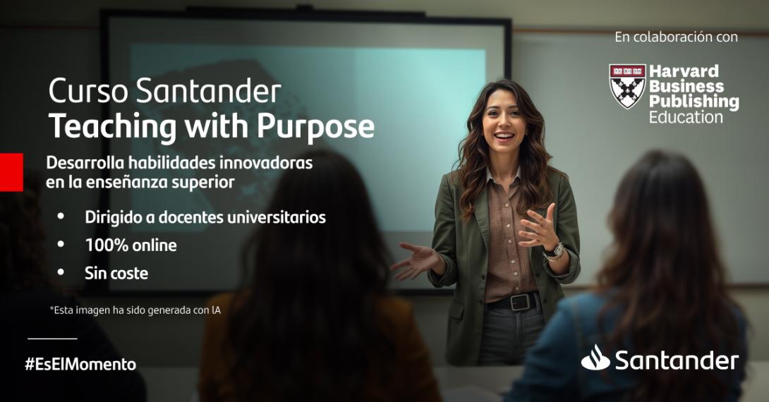 Curso Santander Teaching with Purpose